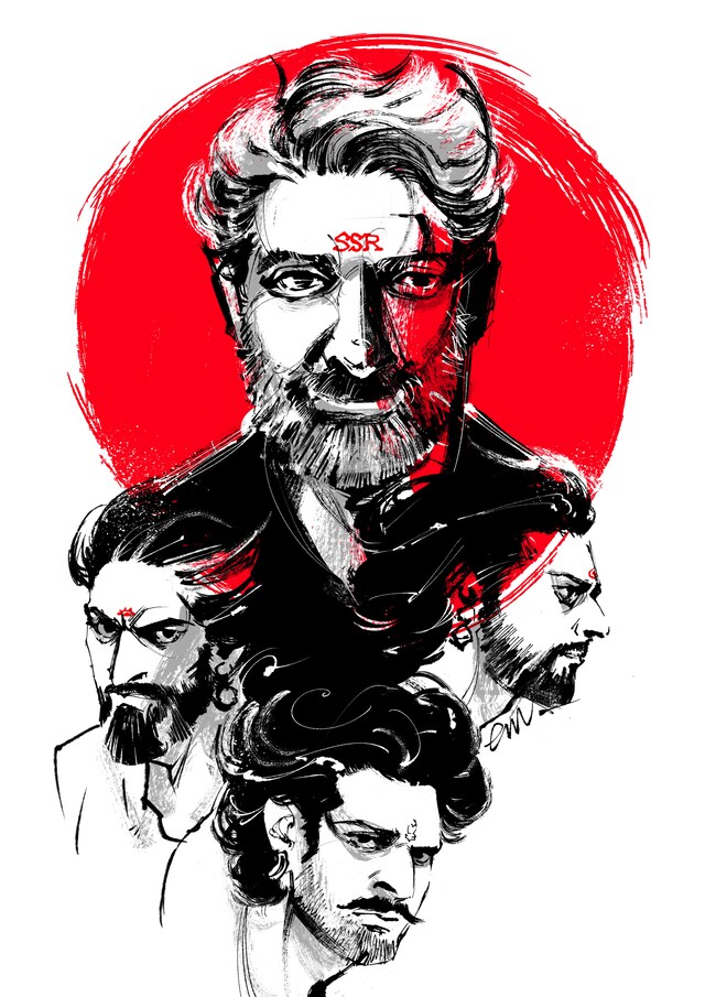 「バーフバリ エピック4K」えすとえむの描き下ろしイラスト