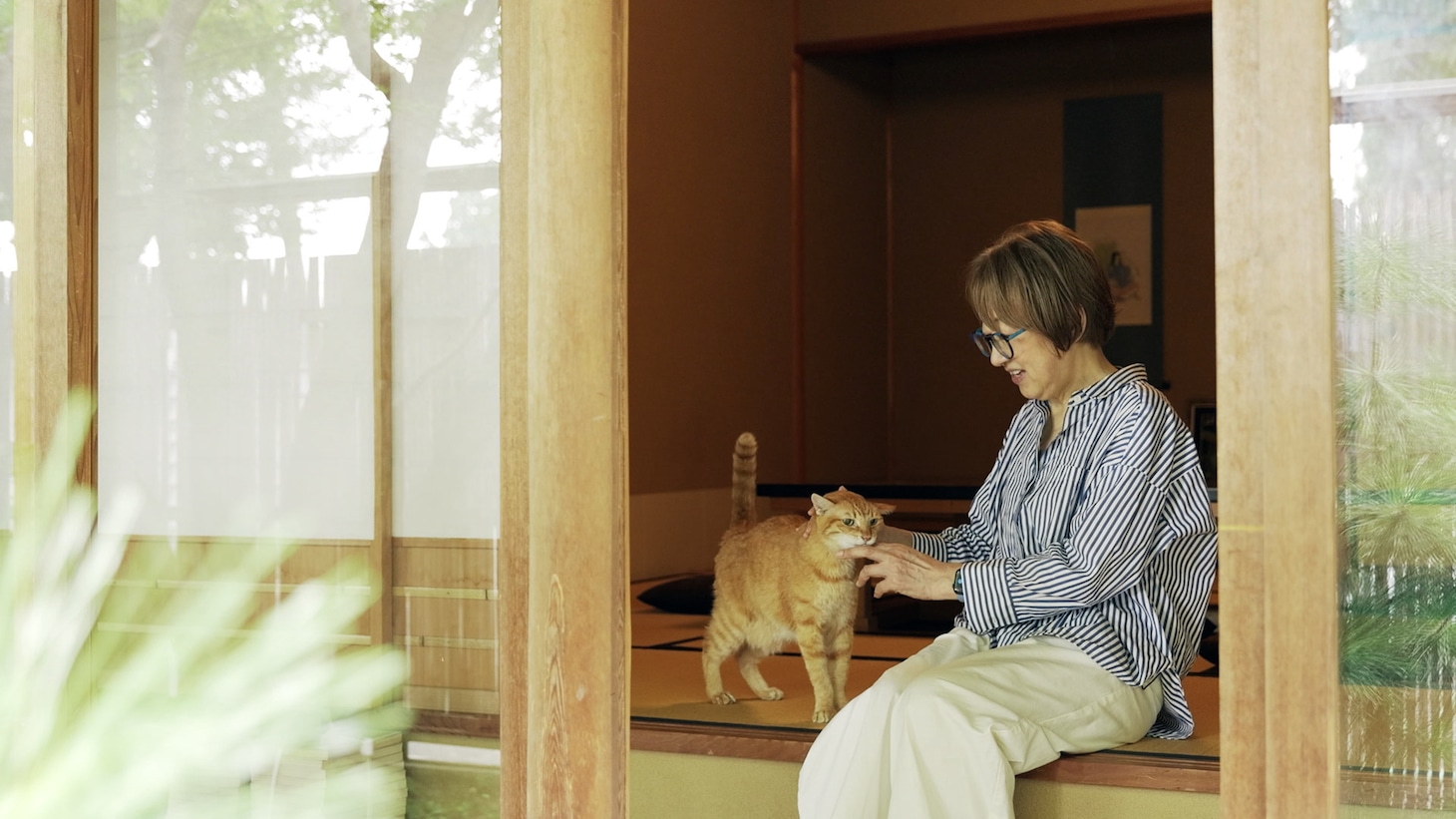 「ネコメンタリー 猫も、杓子も。」よりモンドと山下和美