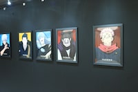 「アニメーション 呪術廻戦展『懐玉・玉折』『渋谷事変』」の様子