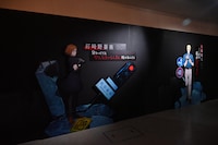 「アニメーション 呪術廻戦展『懐玉・玉折』『渋谷事変』」の様子