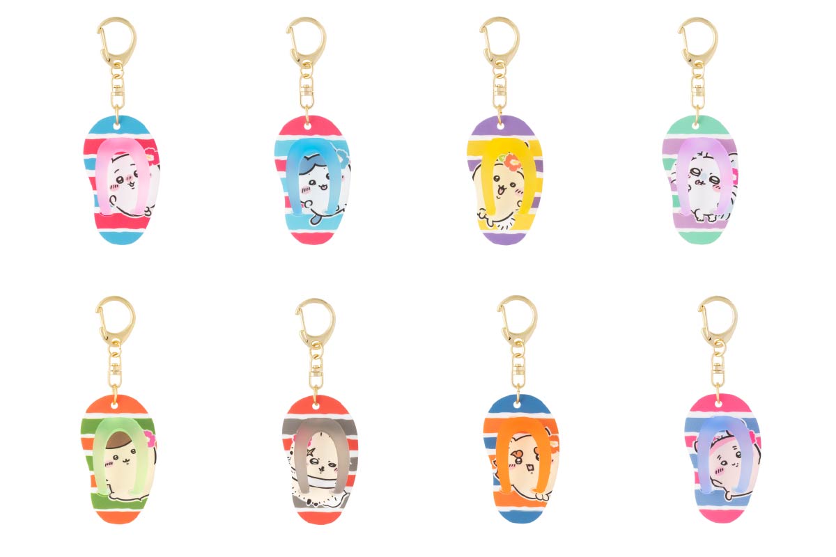 トレーディングビーチサンダルキーホルダー