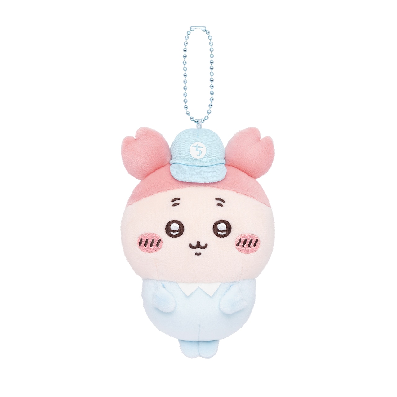 おかおバッジ」ハチワレ - ちいかわマーケットが5周年、配達員の服を着