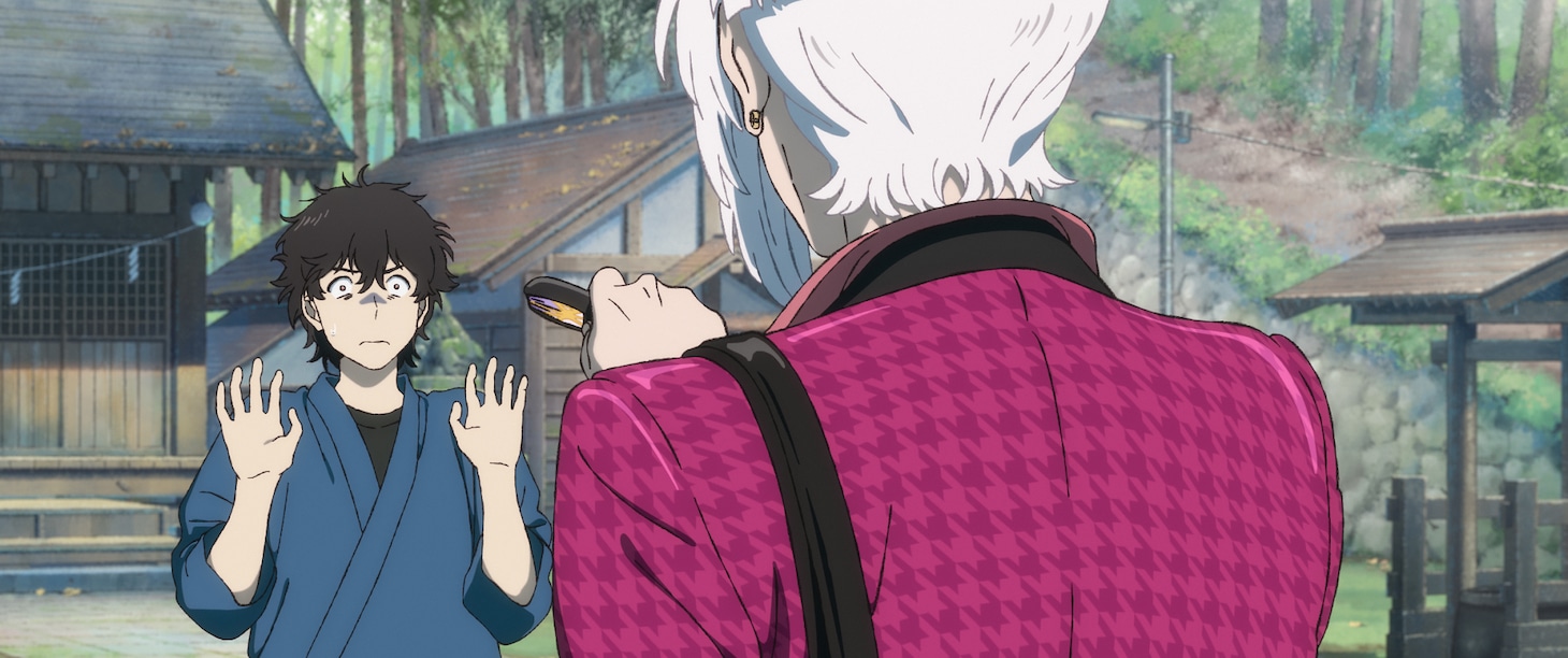 アニメーション映画「クスノキの番人」の新規場面カット