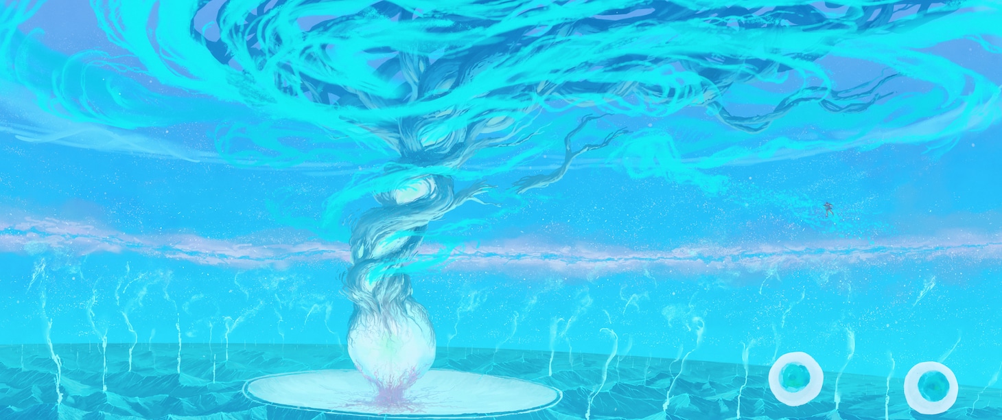 アニメーション映画「クスノキの番人」の新規場面カット