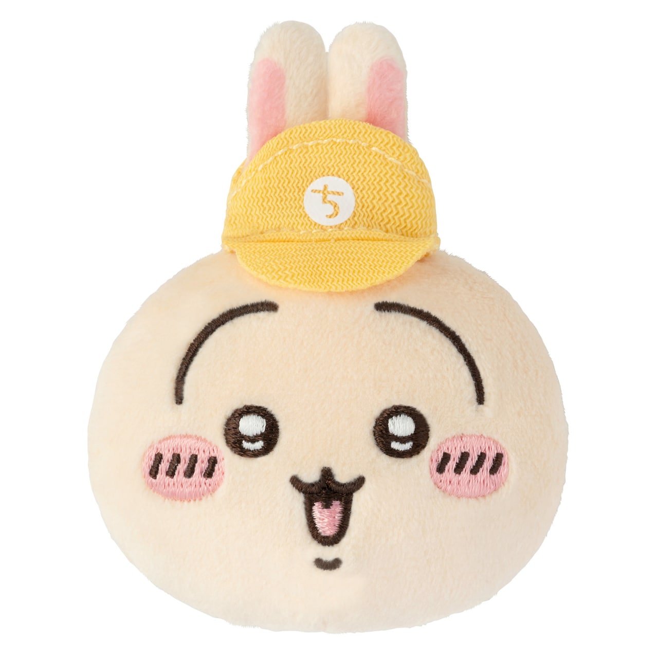 おかおバッジ」うさぎ - ちいかわマーケットが5周年、配達員の服を着