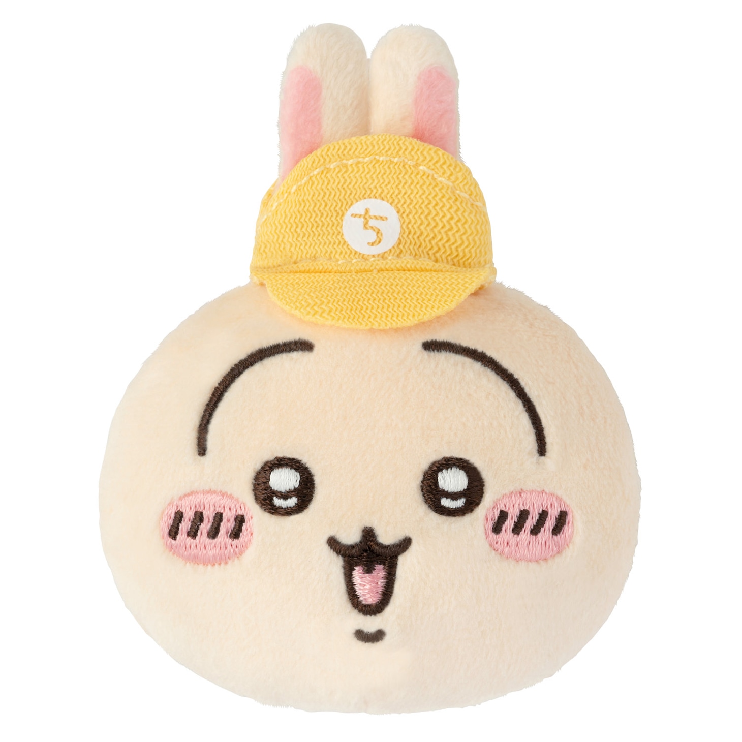 「おかおバッジ」うさぎ