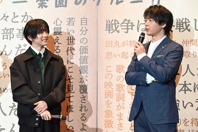 アニメ映画「ペリリュー －楽園のゲルニカ－」公開初日舞台挨拶より