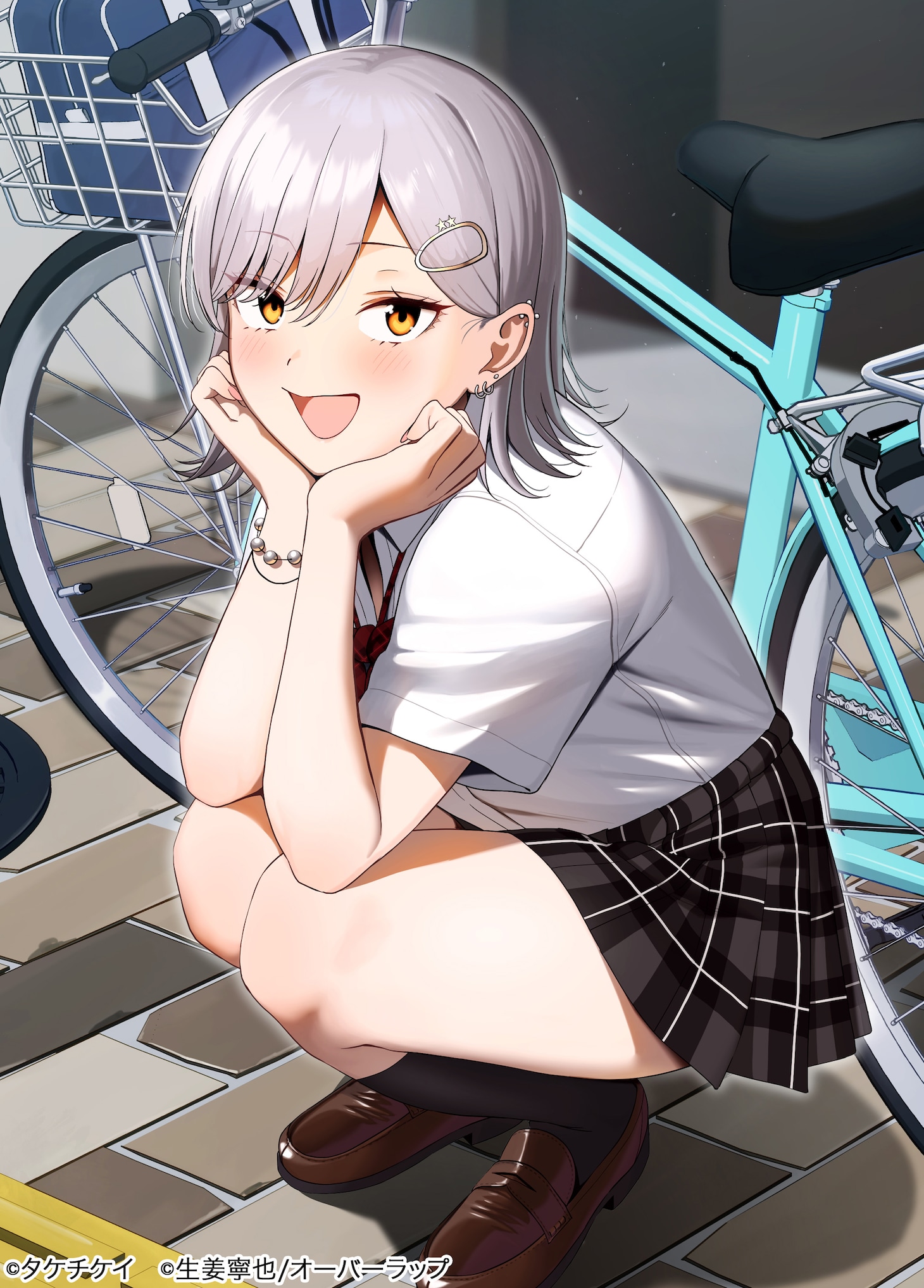 「ギャルの自転車を直したら懐かれた」カット