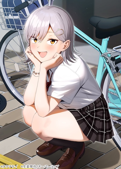 「ギャルの自転車を直したら懐かれた」カット