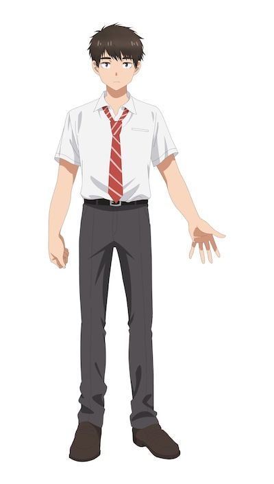 石持毬祥（CV：梅田修一朗）のキャラクタービジュアル (c)はっとりみつる／SQUARE ENIX・「綺麗にしてもらえますか。」製作委員会 (c)Mitsuru Hattori/SQUARE ENIX