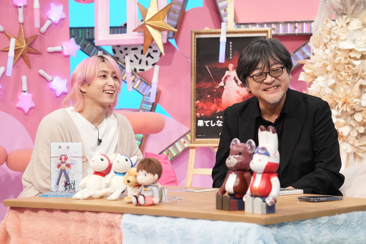 「サクサクヒムヒム ☆推しの降る夜☆」より、左から佐久間大介、細田守