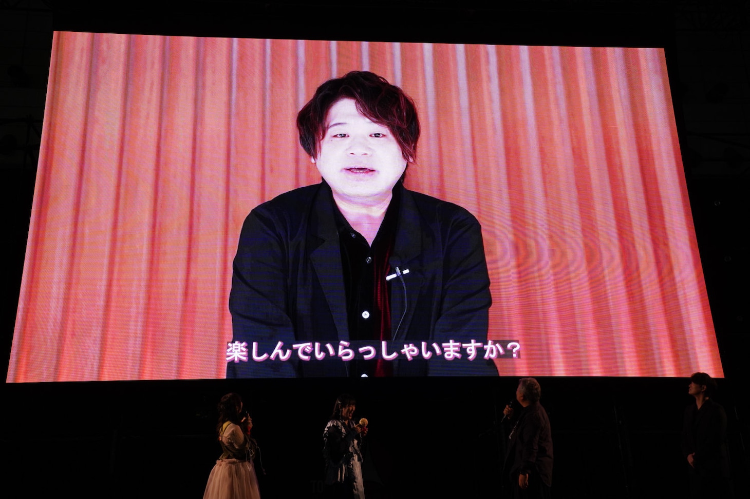 ビデオメッセージで登場した松岡禎丞