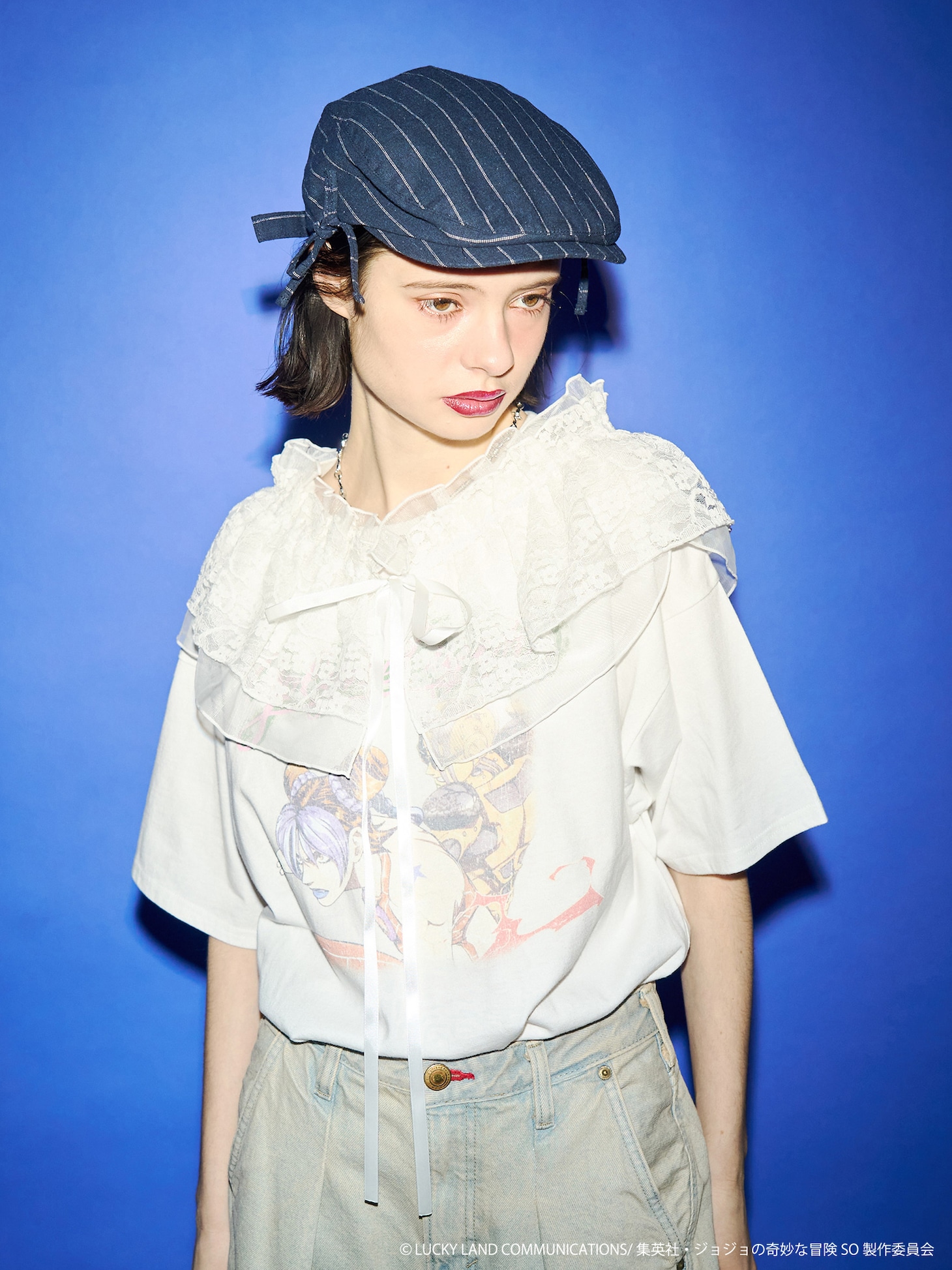 「【アニメ『ジョジョの奇妙な冒険 ストーンオーシャン』×jouetie】オーバーTシャツ」