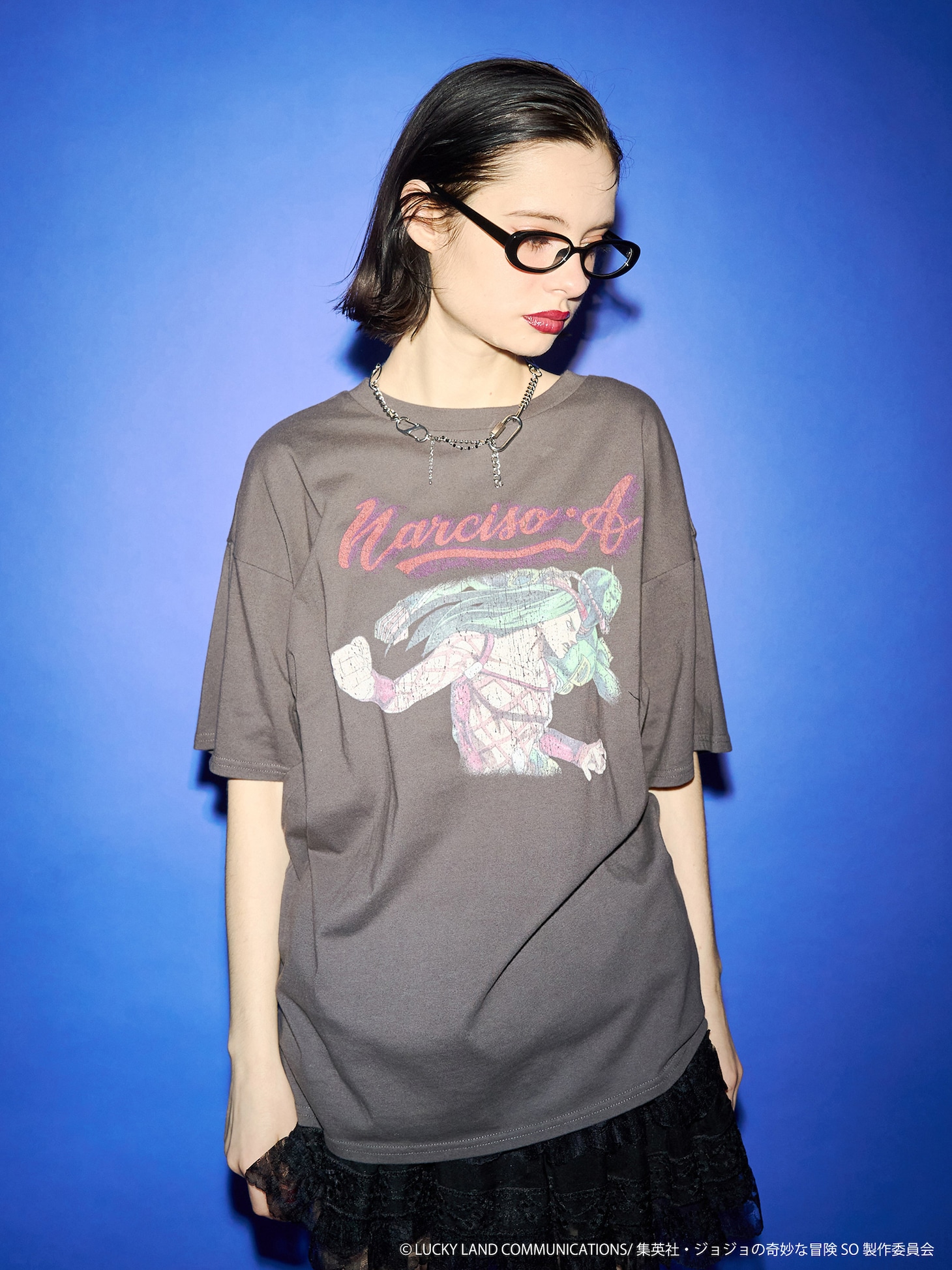 「【アニメ『ジョジョの奇妙な冒険 ストーンオーシャン』×jouetie】オーバーTシャツ」