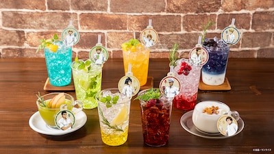 TVアニメ「機動戦士ガンダム 鉄血のオルフェンズ」10周年記念カフェのドリンク