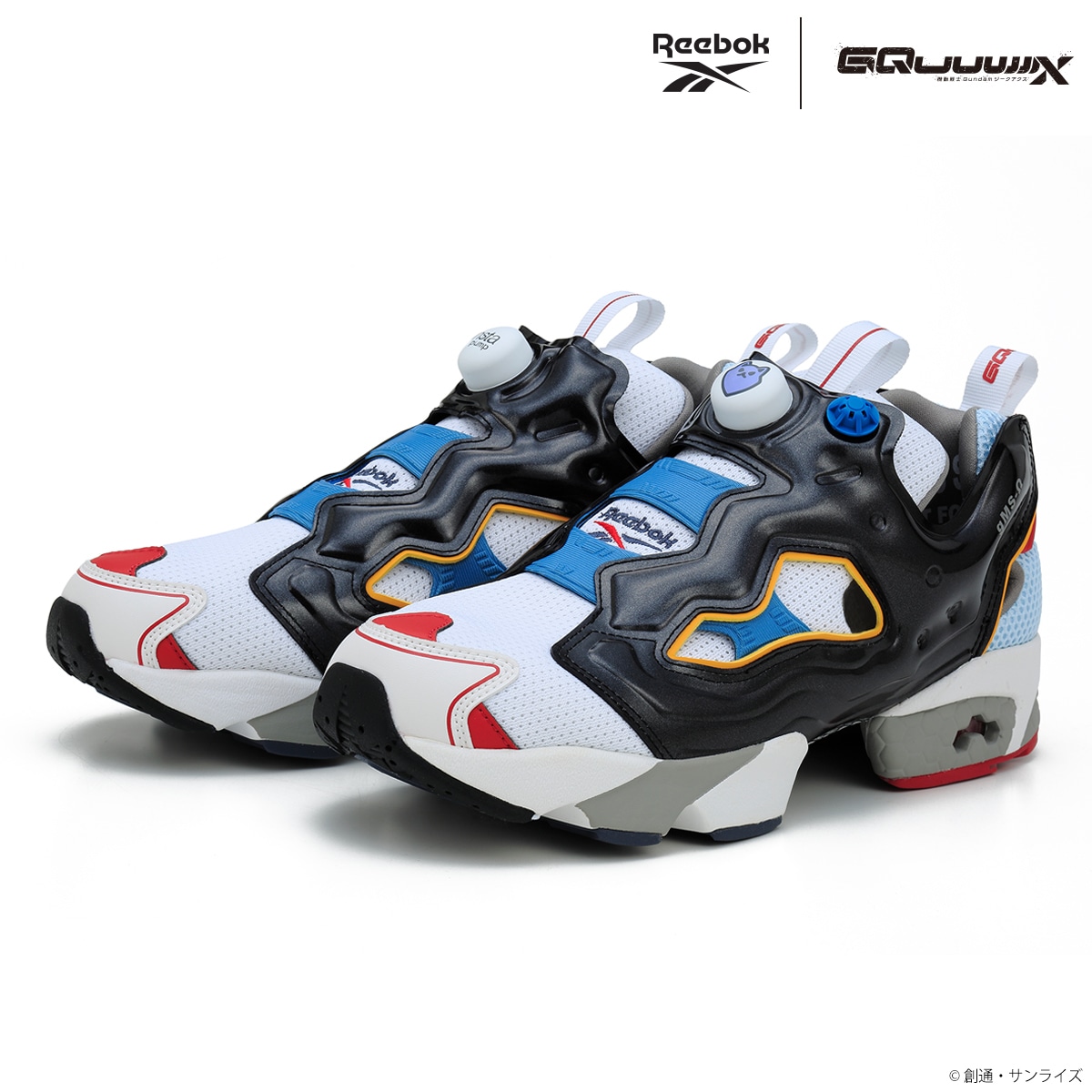 「STRICT-G Reebok『機動戦士Gundam GQuuuuuuX』INSTAPUMP FURY 94」の「GQuuuuuuX」モデル
