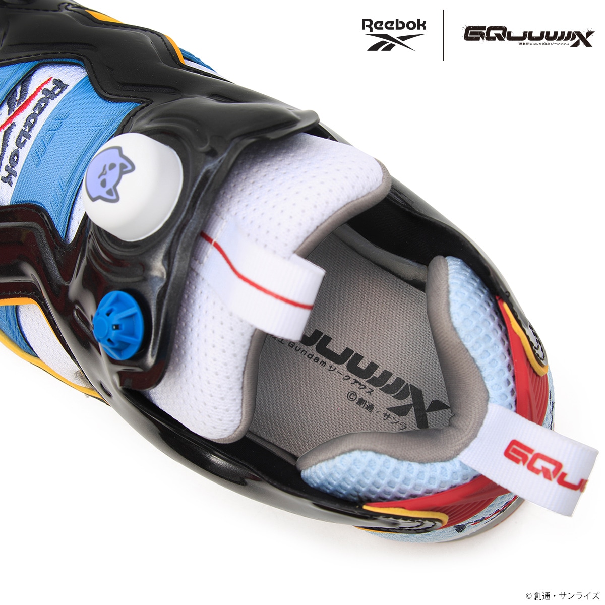 「STRICT-G Reebok『機動戦士Gundam GQuuuuuuX』INSTAPUMP FURY 94」の「GQuuuuuuX」モデル