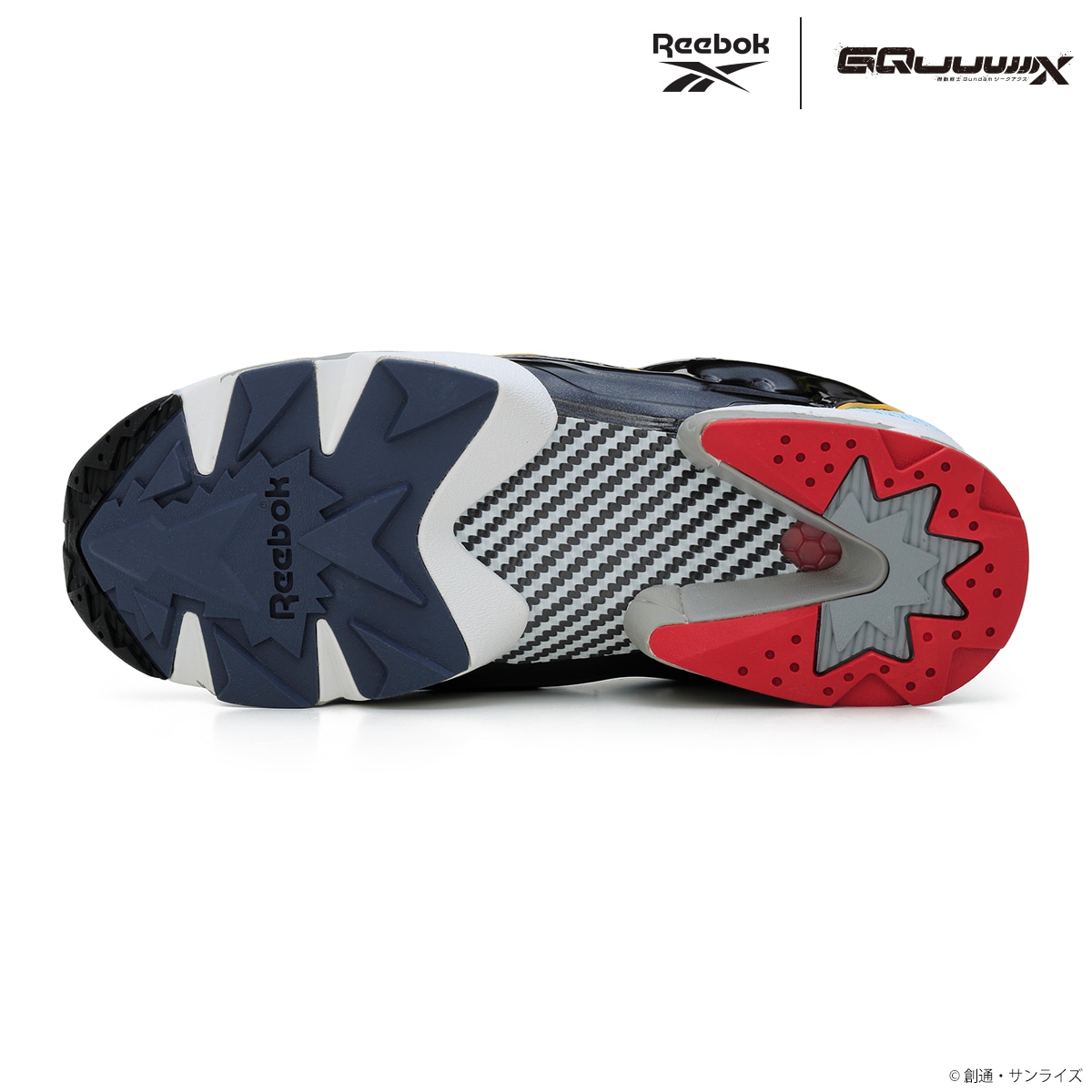 「STRICT-G Reebok『機動戦士Gundam GQuuuuuuX』INSTAPUMP FURY 94」の「GQuuuuuuX」モデル