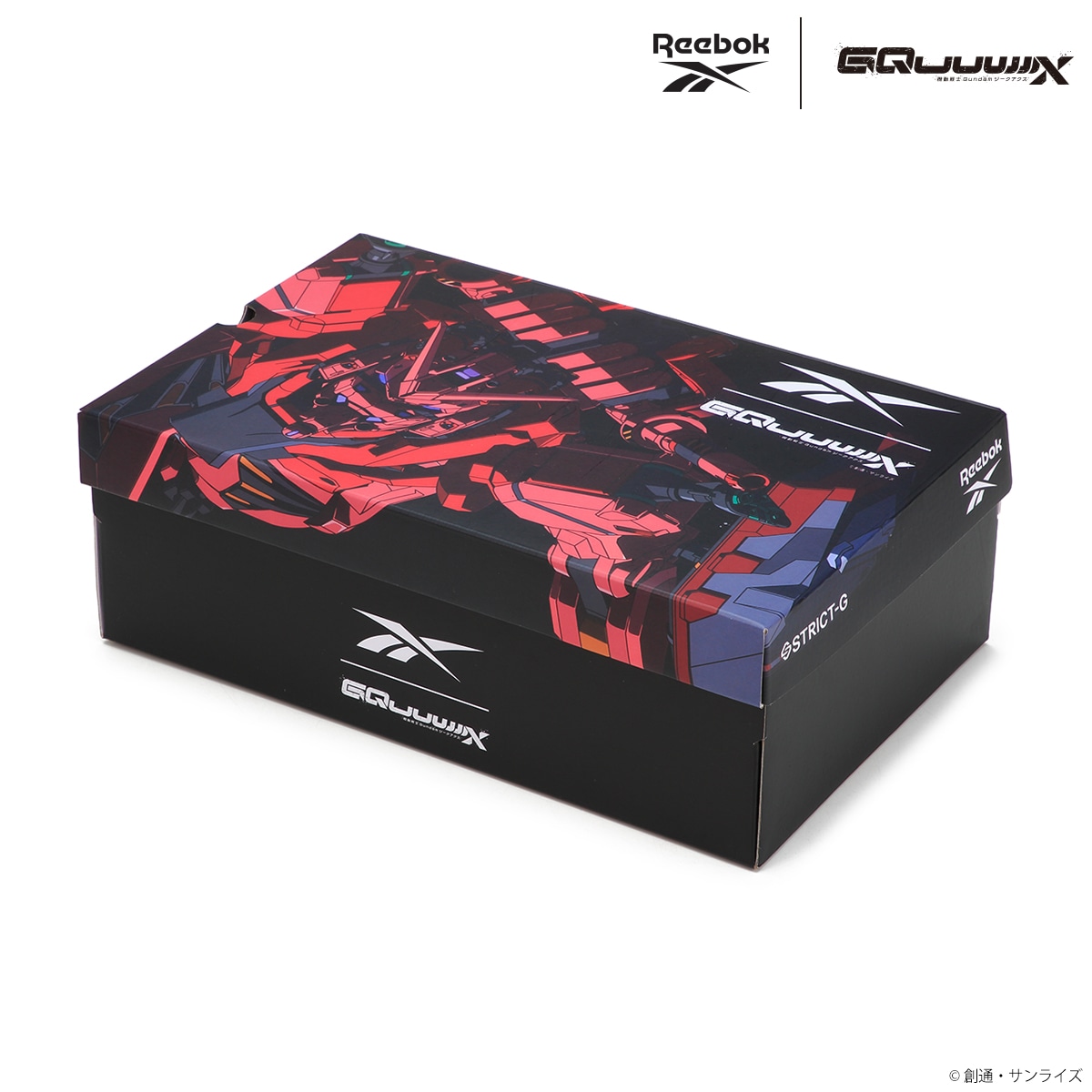 「STRICT-G Reebok『機動戦士Gundam GQuuuuuuX』INSTAPUMP FURY 94」の「RED GUNDAM」モデル