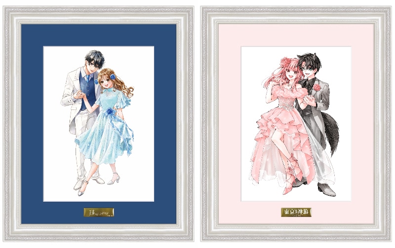 「水瀬藍＆くまがい杏子画業20周年記念原画展～みなくま展～」の複製原画