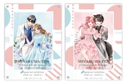 「水瀬藍＆くまがい杏子画業20周年記念原画展～みなくま展～」の「アクリルフレーム付きイラストカードセット」