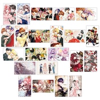 「水瀬藍＆くまがい杏子画業20周年記念原画展～みなくま展～」の「トレーディングクリアカード」