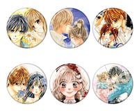 「水瀬藍＆くまがい杏子画業20周年記念原画展～みなくま展～」の「キャラバッチコレクション」