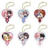 「水瀬藍＆くまがい杏子画業20周年記念原画展～みなくま展～」の「アクリルステッキキーホルダーコレクション」