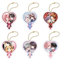 「水瀬藍＆くまがい杏子画業20周年記念原画展～みなくま展～」の「アクリルステッキキーホルダーコレクション」