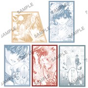 「水瀬藍＆くまがい杏子画業20周年記念原画展～みなくま展～」の「ステッカーセット」