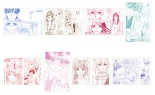 「水瀬藍＆くまがい杏子画業20周年記念原画展～みなくま展～」の購入特典の名場面イラストカード