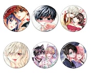 「水瀬藍＆くまがい杏子画業20周年記念原画展～みなくま展～」の「キャラバッチコレクション」