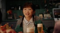 「ザ・プレミアム・モルツ」の新CM「プレモル子ちゃん・来年の抱負」篇より