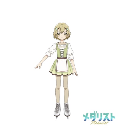 牛川四葉（CV：田中美海）名港ウィンドFSC所属の小学6年生。一生懸命だが、やや優柔不断なところがあり、趣味のお菓子作りのための買い物で悩みすぎてしまう。幼い頃から一緒に滑ってきた夕凪と仲が良い。