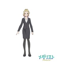 鯱城理依奈（CV：藍原ことみ）名港ウィンドFSCでNo.1の実力を持つ大学生。現役日本選手の最上位である特別強化選手に選ばれている。前回のオリンピックにも出場し、後輩たちにとっては憧れの存在。