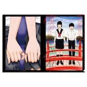 「『僕たちの心中』発売記念 原画展@代官山」で販売されるクリアファイル