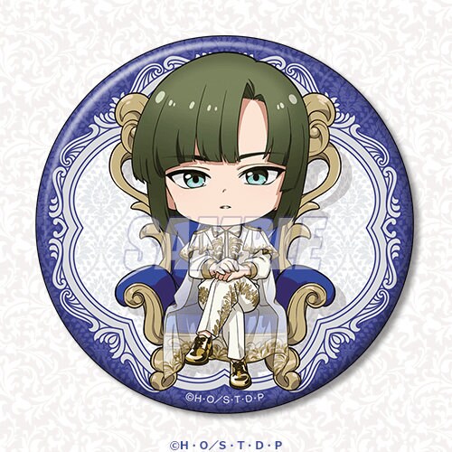 D賞「キラキラ缶バッジ（全6種）」 - 「ヒカルの碁」塔矢アキラづくし