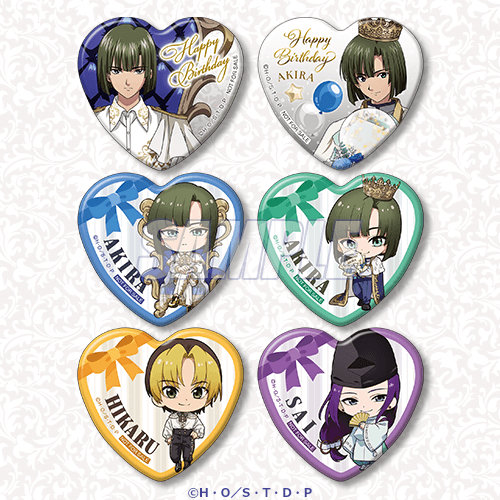 10連セット購入特典「ハート型缶バッジ」