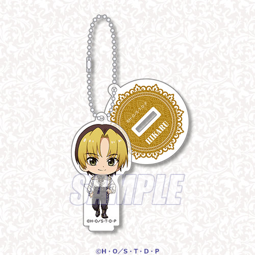 C賞「ボールチェーン付きミニアクスタ（全6種）」