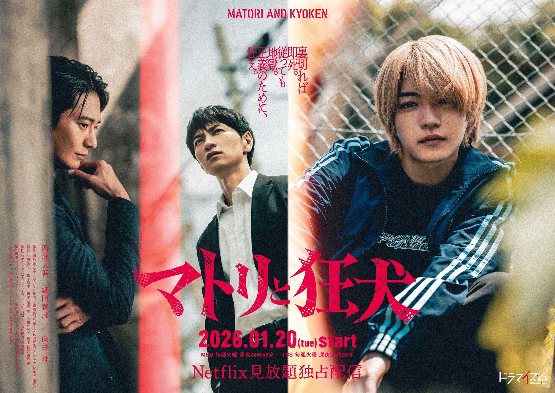 値下げ✨マトリと狂犬　1から10巻セット　ドラマイズム　なにわ男子　西畑大吾 matori_drama_KV_poster.jpg?