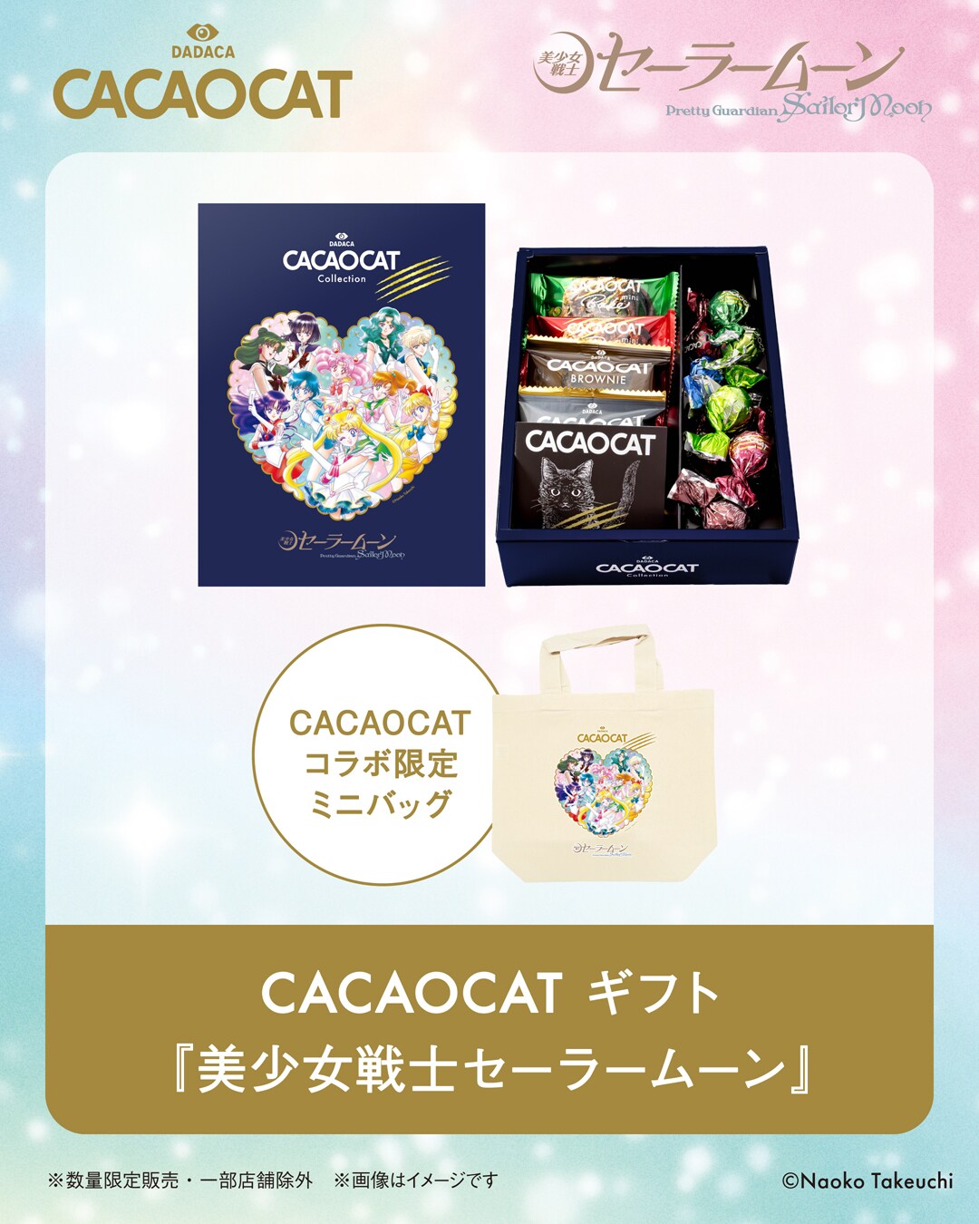 CACAOCAT缶 5個入『美少女戦士セーラームーン』10缶 コンプリート