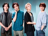 左から佐藤瑠雅扮する樹、冨田侑暉（龍宮城）扮する静真、NAOYA（MAZZEL）扮する湊、HAYATO（XY）扮する翔平