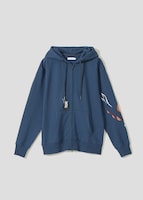 「早川アキ｜裏毛ジップパーカー」