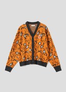 「ポチタ パターン｜ジャカードカーディガン」