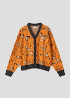 「ポチタ パターン｜ジャカードカーディガン」