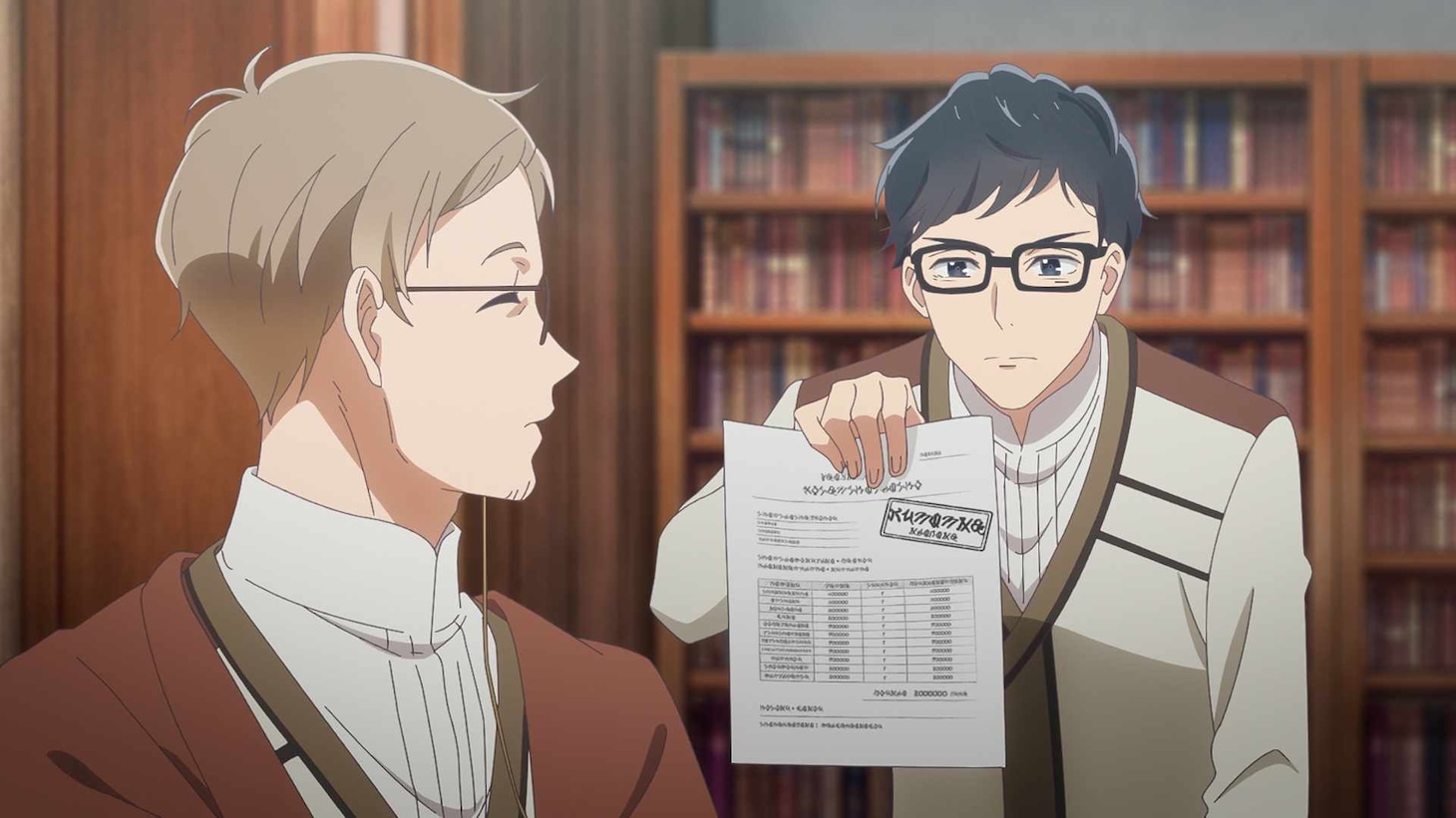 TVアニメ「異世界の沙汰は社畜次第」第1話先行カット (c)2026 八月八・大橋キッカ／KADOKAWA／「異世界の沙汰は社畜次第」製作委員会