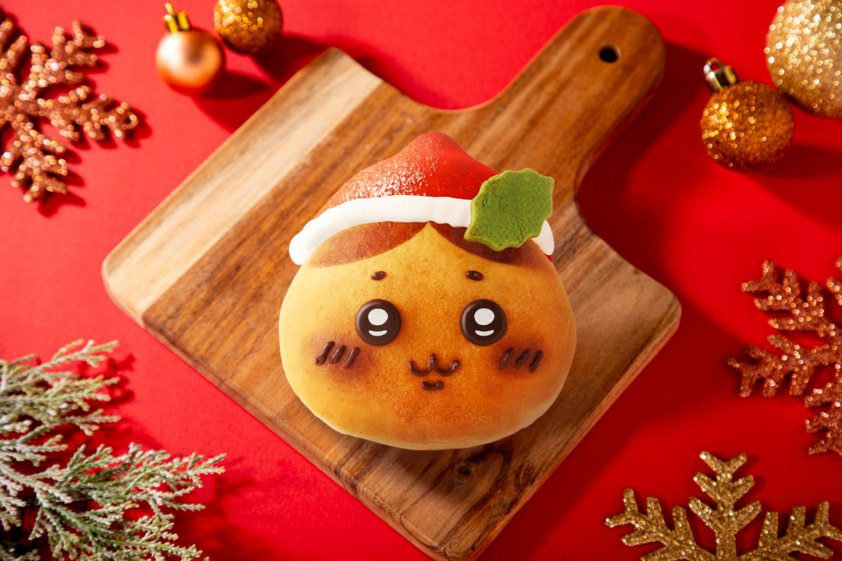 「ハチワレパン（サンタ）」