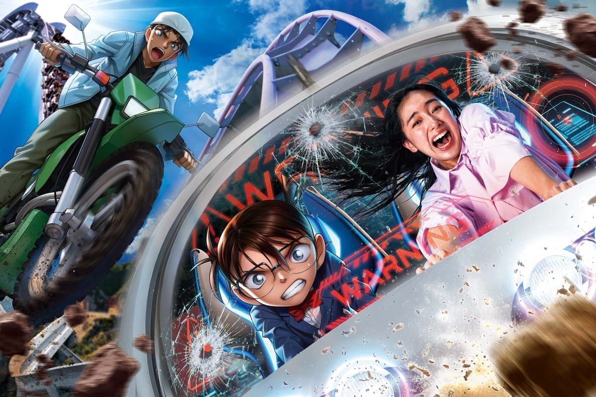 「名探偵コナン×ストーリー・ライド ～激走の自動運転（オートドライブ）～」ビジュアル