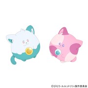 「魔法の姉妹ルルットリリィ」に登場するうぐいすとあずき (c）ぴえろ・ルルットリリィ製作委員会