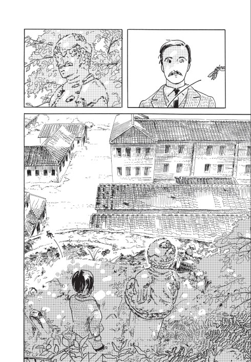 「民民」第1号収録作。森田るり「石仏」（原作：小泉八雲）